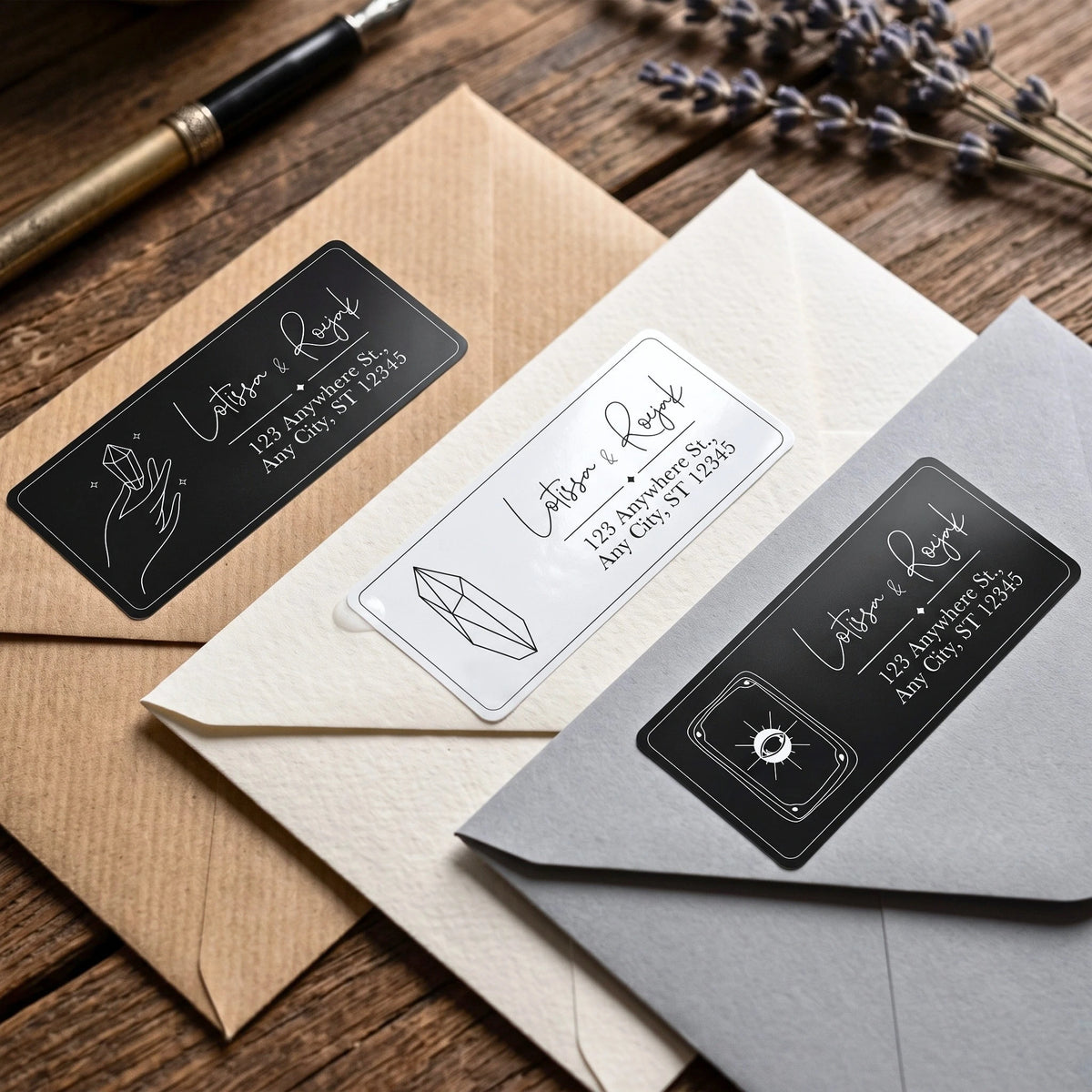 Personalized Address Labels - Zodiac Signs