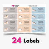 Personalized Address Labels - Kitty
