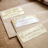 Personalized Address Labels - Floral Patterns