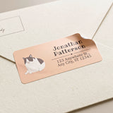 Personalized Address Labels - Kitty