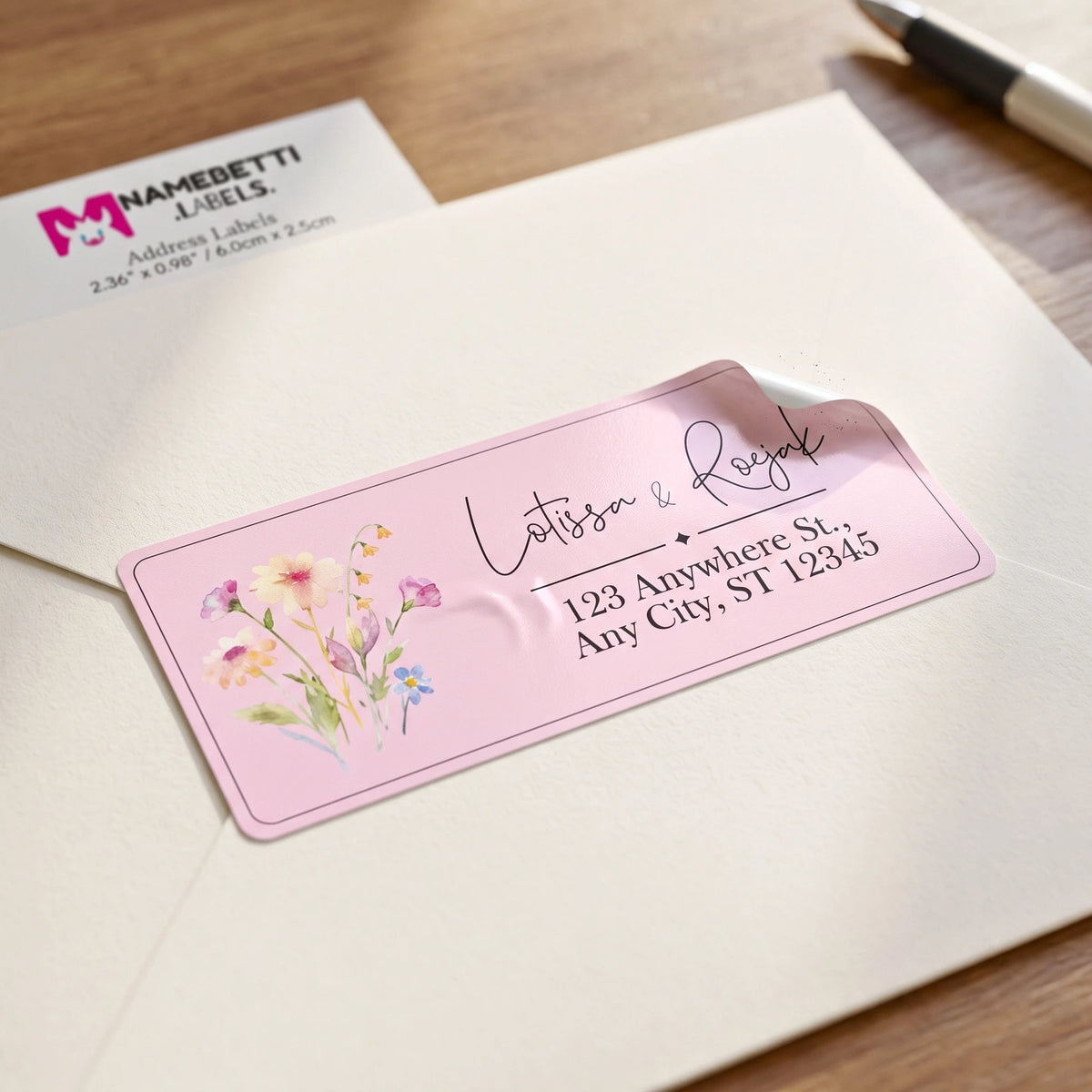 Personalized Address Labels - Fresh Flowers