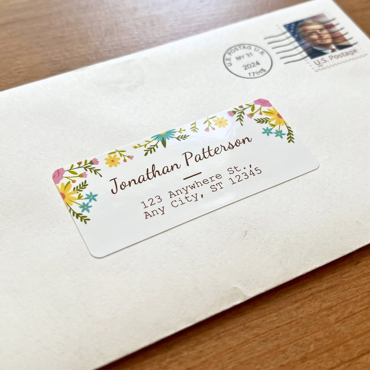 Personalized Address Labels - Floral Patterns
