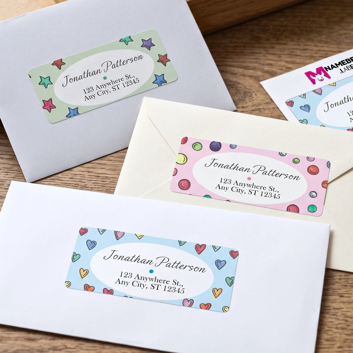 Personalized Address Labels - Polka Dots