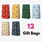 Christmas Gift Bags – Holiday Snowflakes