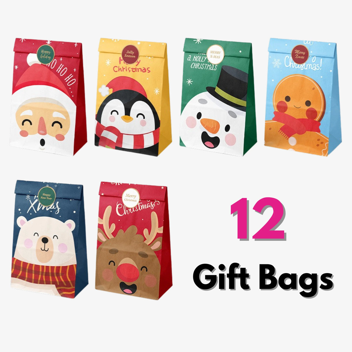 Christmas Gift Bags – Merry & Bright
