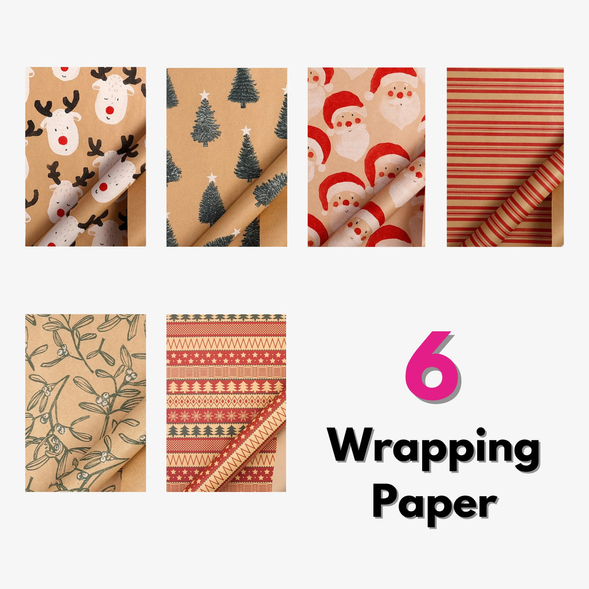 Christmas Wrapping Paper – Merry & Bright