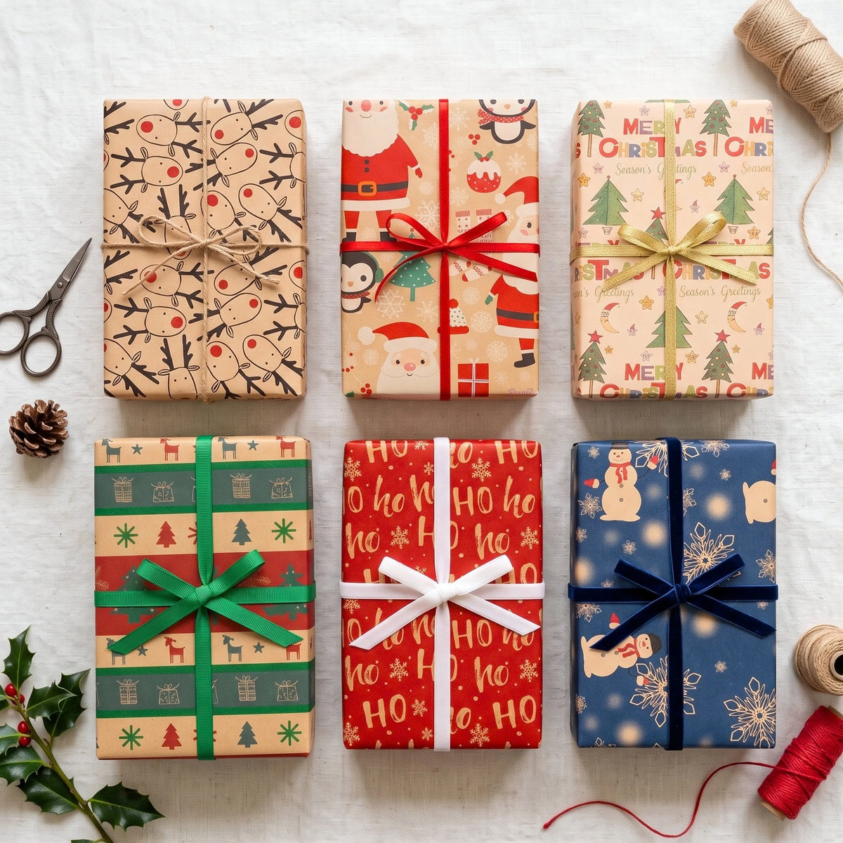 Christmas Wrapping Paper – Candy Cane Dreams
