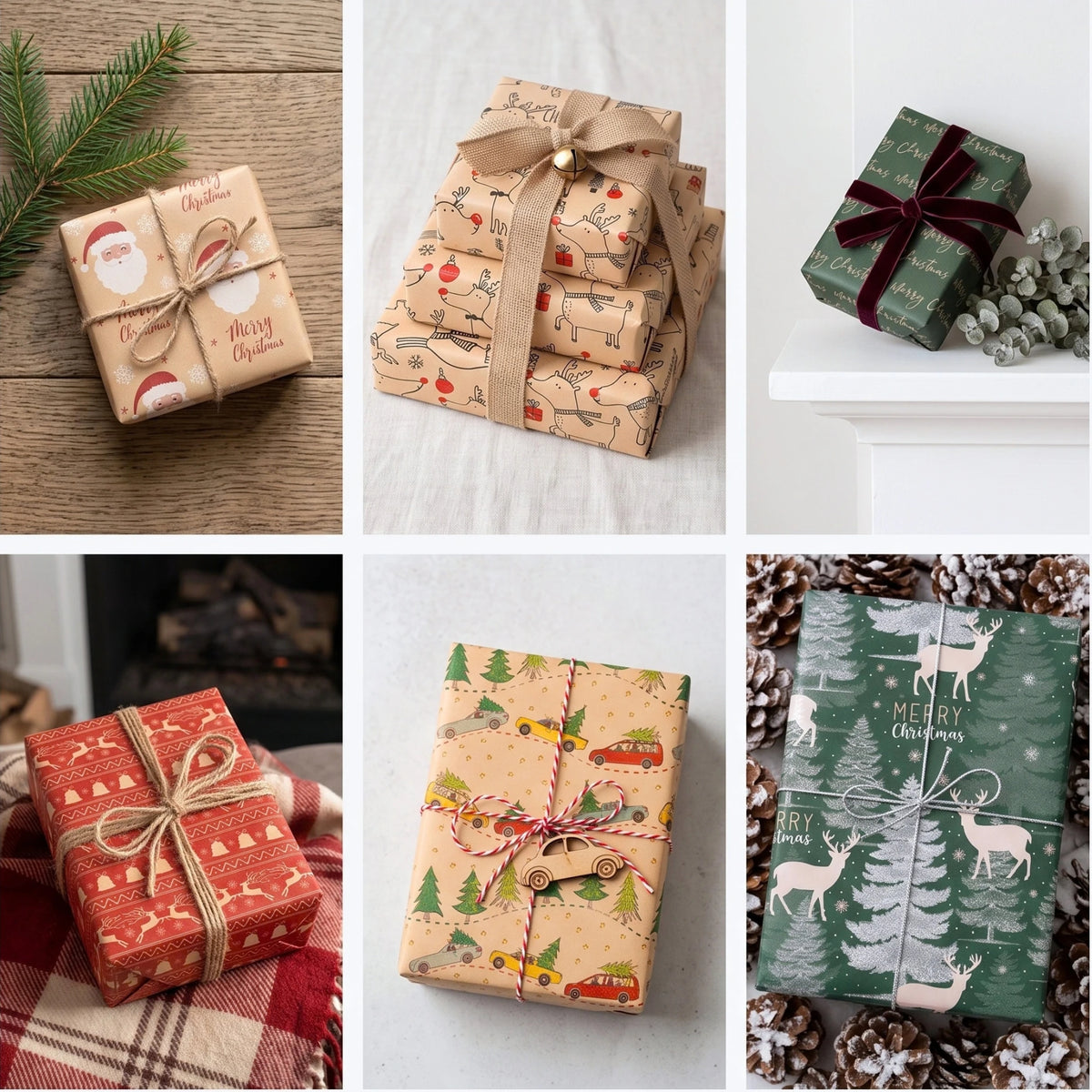 Christmas Wrapping Paper – Festive Forest