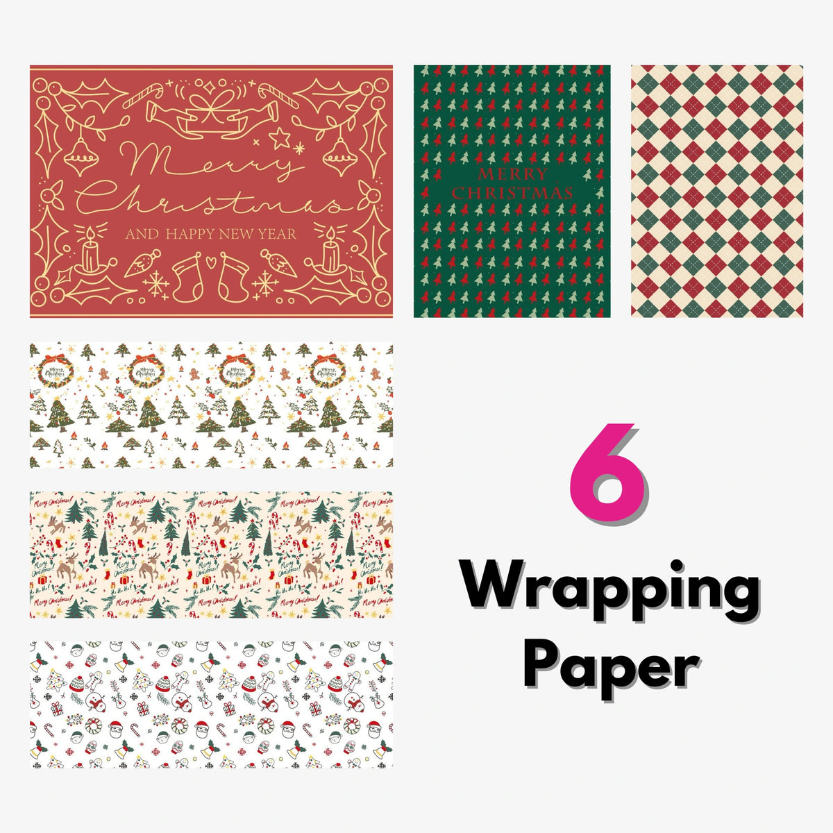 Christmas Wrapping Paper – Holiday Magic
