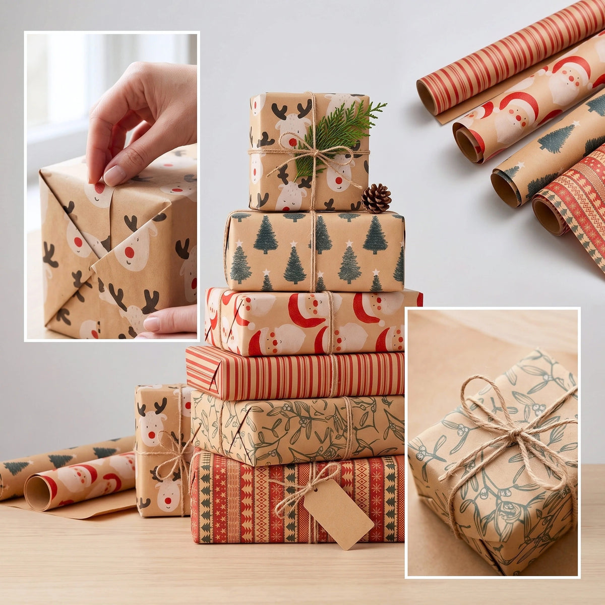 Christmas Wrapping Paper – Merry & Bright