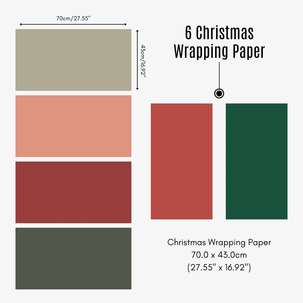 Christmas Wrapping Paper – Merry & Bright