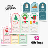 Weihnachtsgeschenkanhänger – W22540