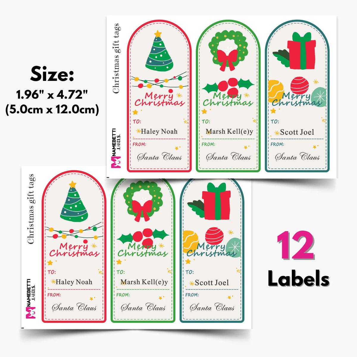 Weihnachtsgeschenkanhänger – W22540