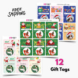 Christmas Photo Gift Labels - D01291