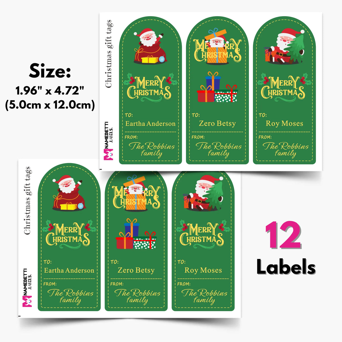 Weihnachtsgeschenkanhänger – W22540