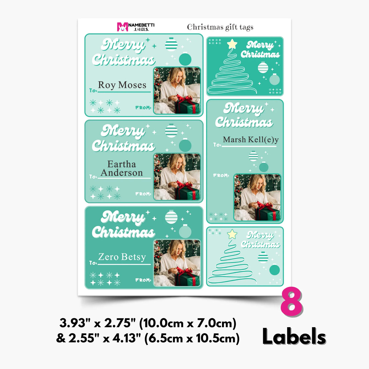 Weihnachtsfoto-Geschenkanhänger – P51029