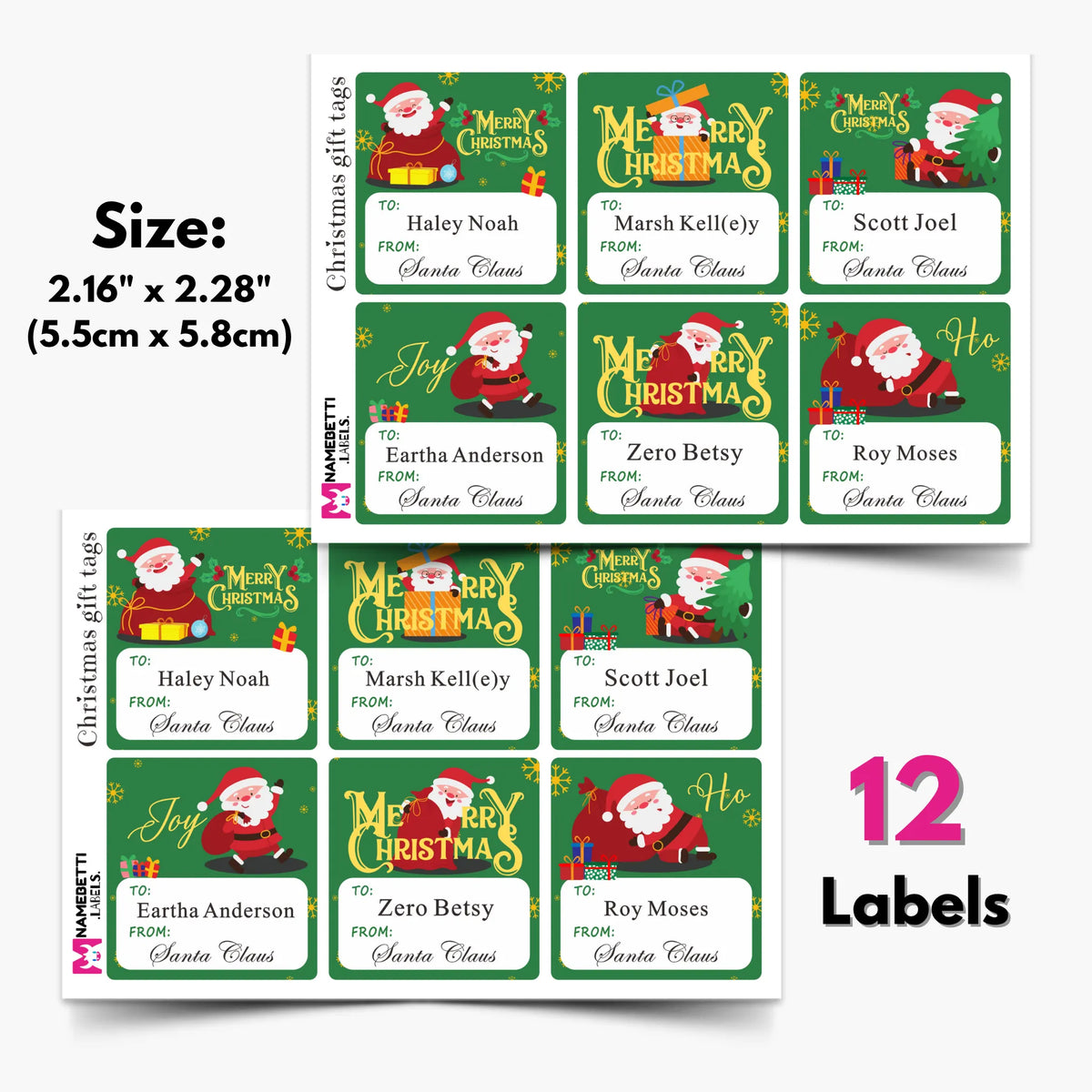 Weihnachtsgeschenkanhänger – D27680