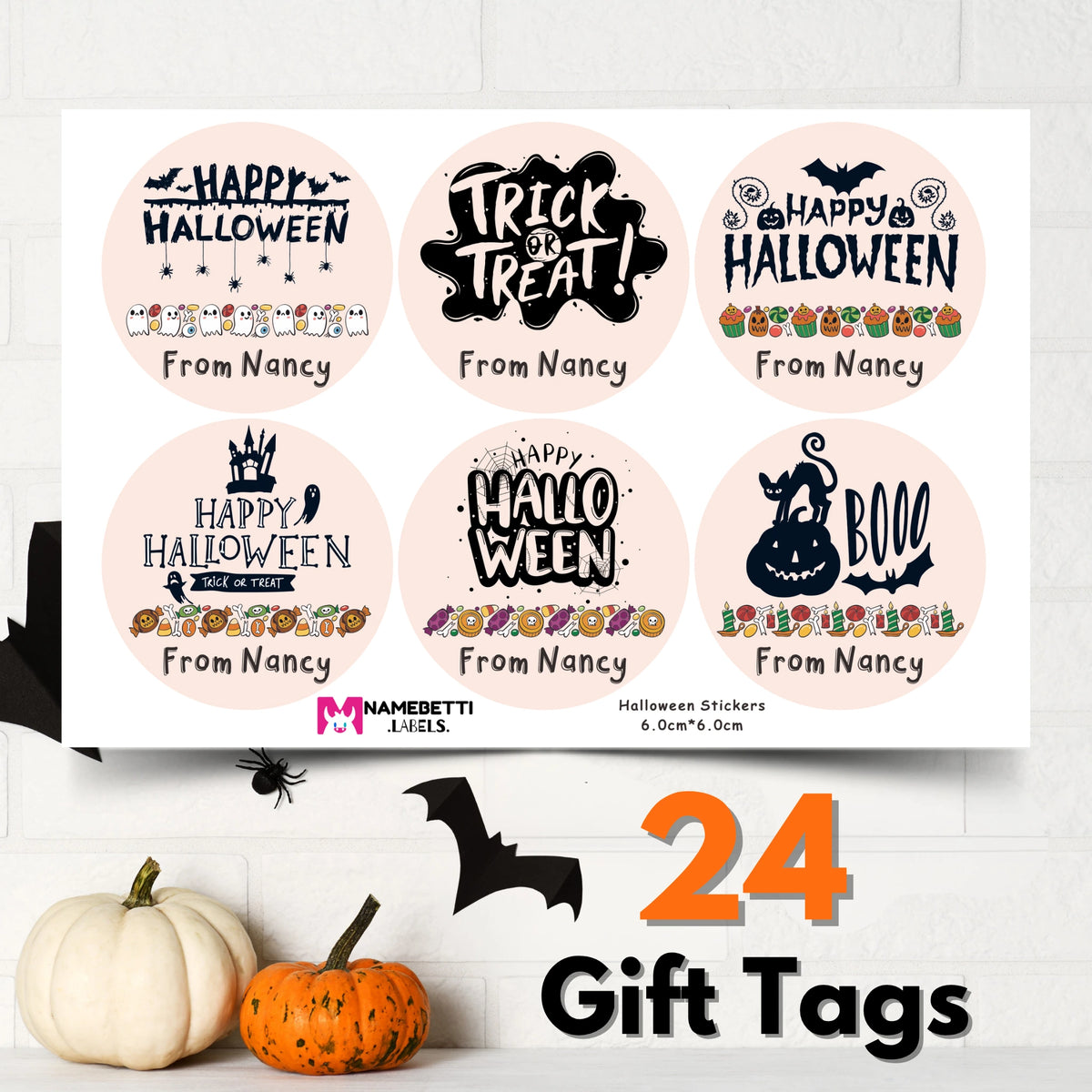 Halloween Gift Tags - H73369
