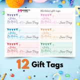 Birthday Gift Labels - B13621